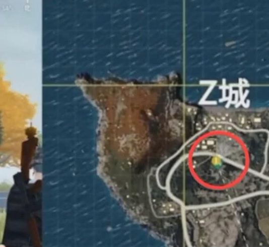 和平精英爱心树位置在哪_和平精英爱心树位置图文详解