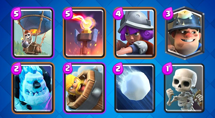 皇室战争矿工气球怎么玩_皇室战争矿工气球卡