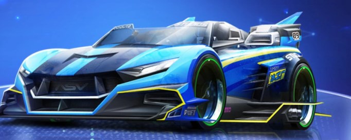 QQ飞车手游极炫冰锋改装方法