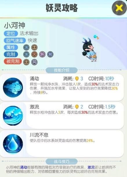 一起来捉妖小河神阵容怎么搭配