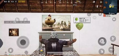 和平精英四种颜色的气球怎么找