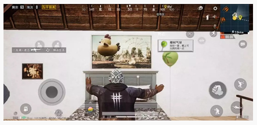 和平精英四种颜色的气球分别在哪