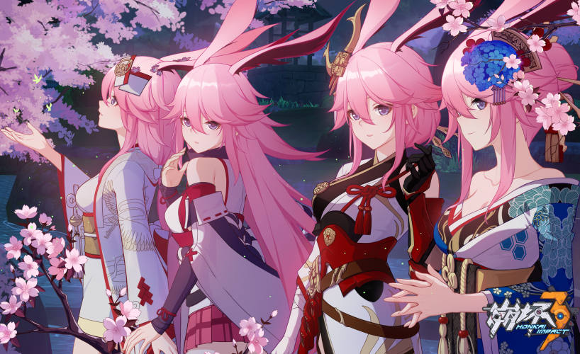 崩坏3奇异漂流八重樱壁纸下载_崩坏3奇异漂流八重樱高清壁纸分享