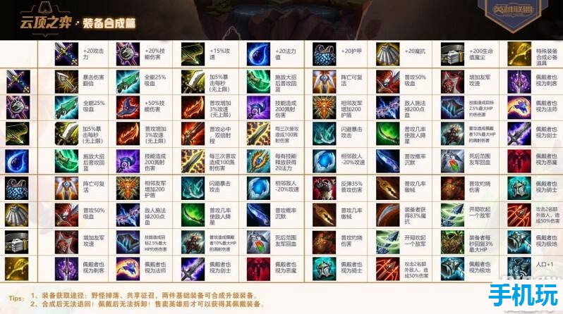 云顶之弈9.15装备怎么合成_云顶之弈9.15版本装备调整与合成详解