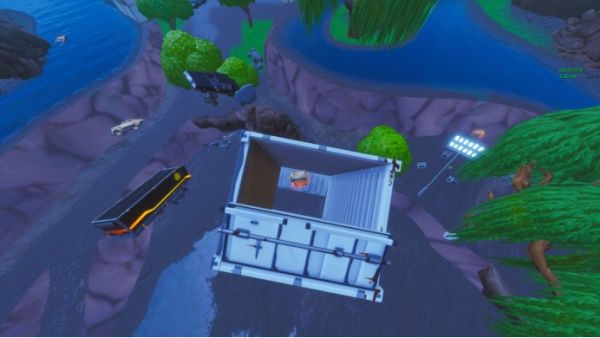 堡垒之夜集装箱内的宝箱在哪