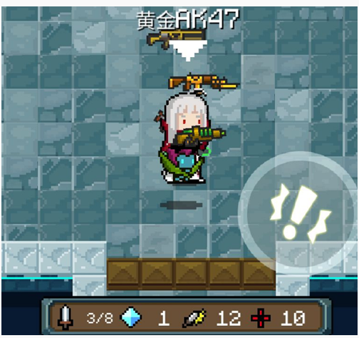 元气骑士黄金AK47属性评测_http://www.abetid.com_游戏攻略_第1张