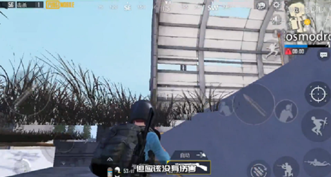和平精英国际服航天基地遁地怎么卡