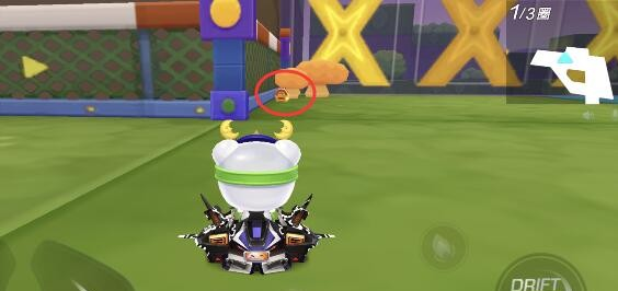 跑跑卡丁车手游彩虹瀑布宝箱在哪？