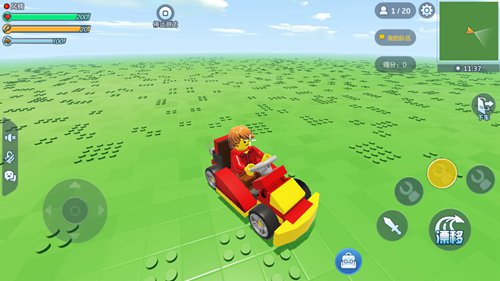 乐高无限怎么开车