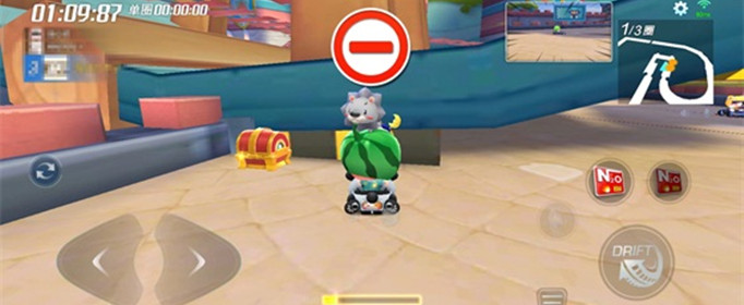 跑跑卡丁车手游巨大木马下的宝藏在哪？