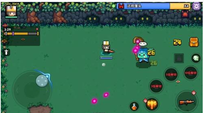 我的勇者法师馒头BOSS怎么打