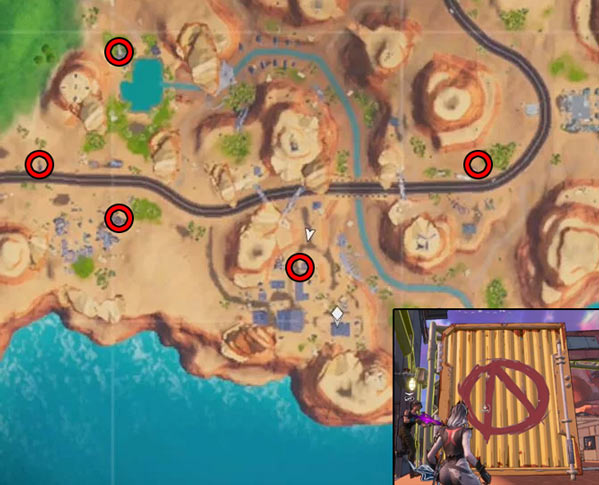 堡垒之夜密藏标志在哪