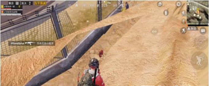 和平精英橙花镇卡进山里BUG攻略