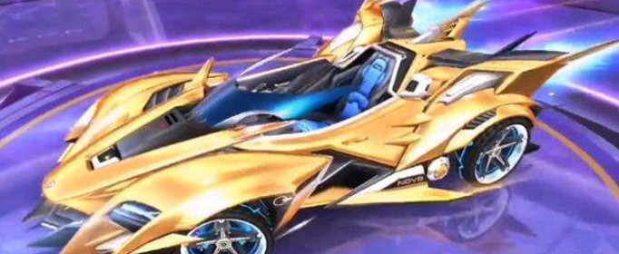 qq飞车手游圣金狮王车门怎么打开？