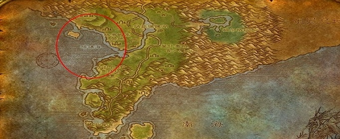 魔兽世界怀旧服野人海岸坐标