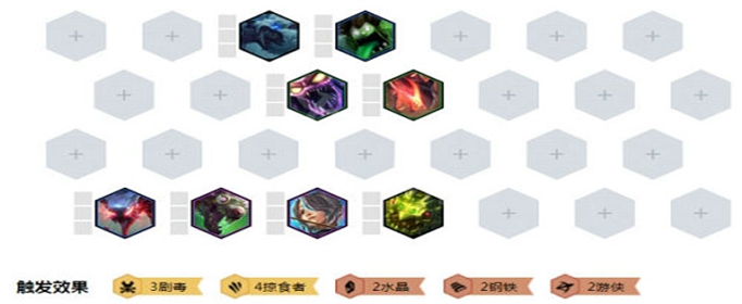 云顶之弈水晶掠食者阵容怎么搭配