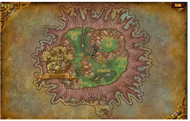 魔兽世界瘤背伏击者在哪