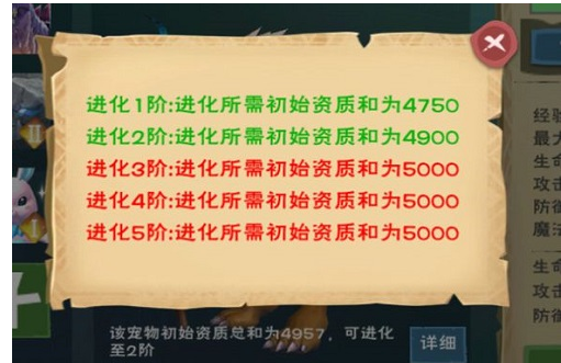创造与魔法狼人资质表是什么_创造与魔法狼人资质表一览 创造与魔法狼人资质表是什么_创造与魔法狼人资质表一览