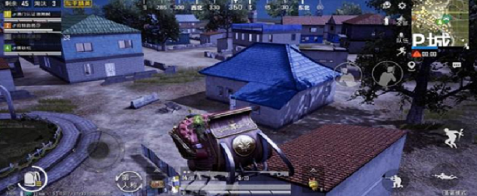 和平精英圣诞老人雪橇在哪