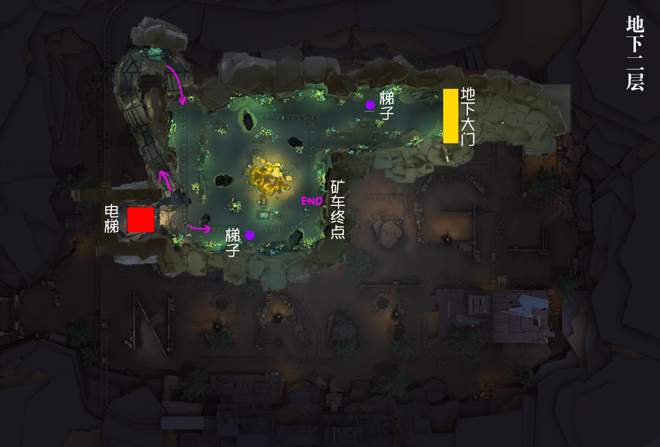 第五人格闪金石窟全景图