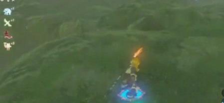 塞尔达滑盾怎么操作