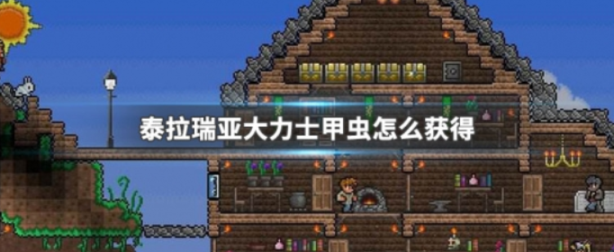 泰拉瑞亚大力士甲虫怎么获得 泰拉瑞亚大力士甲虫怎么获得