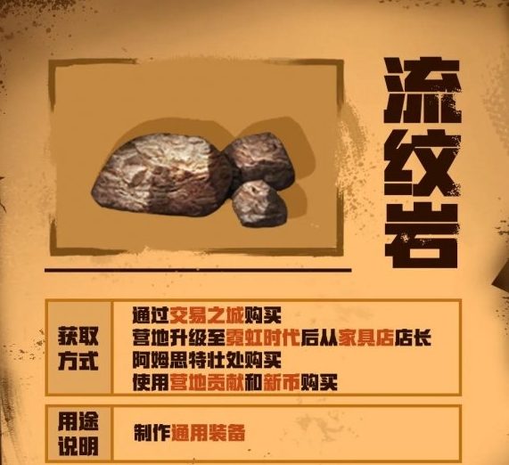 明日之后获得流纹岩的方法解析_http://www.abetid.com_游戏攻略_第1张