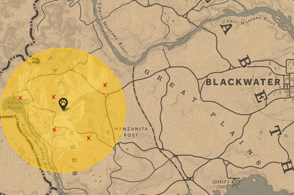 荒野大镖客2白雪公鹿在哪_白雪公鹿位置介绍