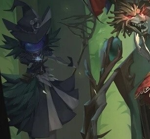 第五人格昆虫学者黑女巫皮肤一览