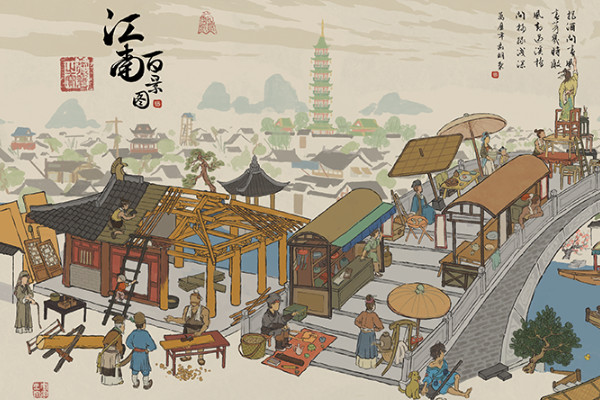 江南百景图严大人喜欢的建筑一览