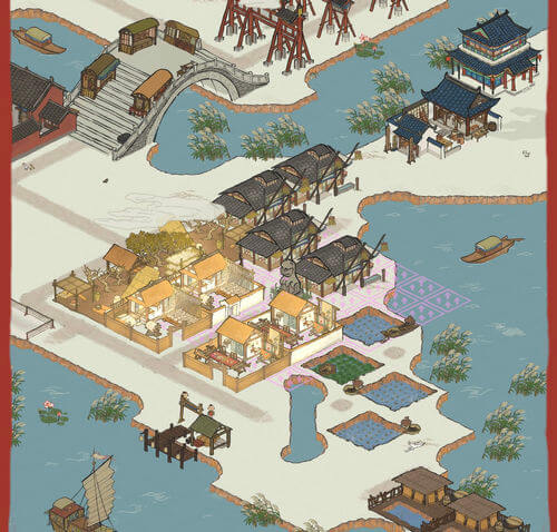 江南百景图美仁狸美观布局攻略