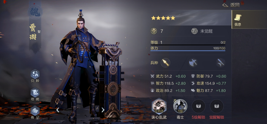 鸿图之下贾诩怎么样_贾诩介绍