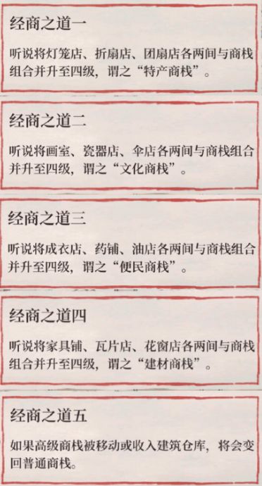 江南百景图经商之道怎么获得 江南百景图经商之道怎么获得