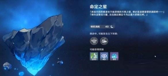 原神未归的熄星活动奖励一览 原神未归的熄星活动奖励一览