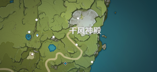 原神未知之星熄星能量分布位置 原神未知之星熄星能量分布位置