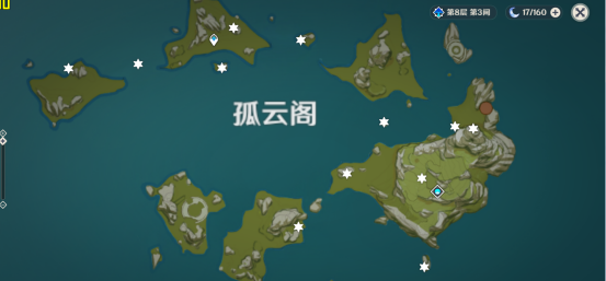 原神未知之星熄星能量分布位置 原神未知之星熄星能量分布位置