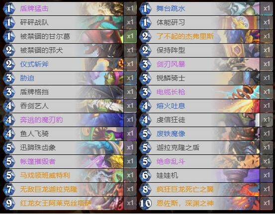 炉石传说宇宙战卡组怎么搭配_暗月马戏团宇宙战卡组搭配攻略