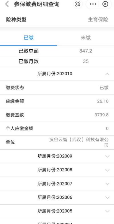 支付宝怎么看生育保险缴费记录_生育保险缴费记录查询教程分享
