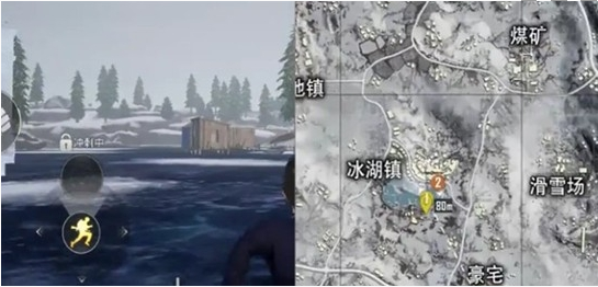 和平精英极寒模式冰雕在哪