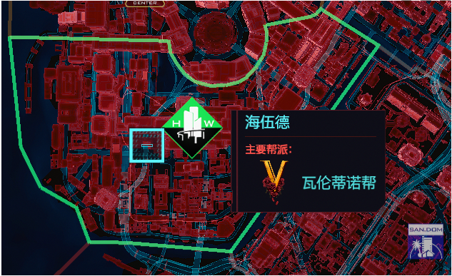 赛博朋克2077区域帮派划分指南_http://www.abetid.com_游戏攻略_第4张