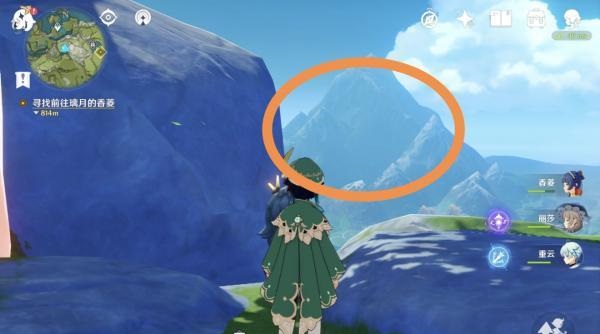 原神无妄坡山顶石像解谜顺序分享