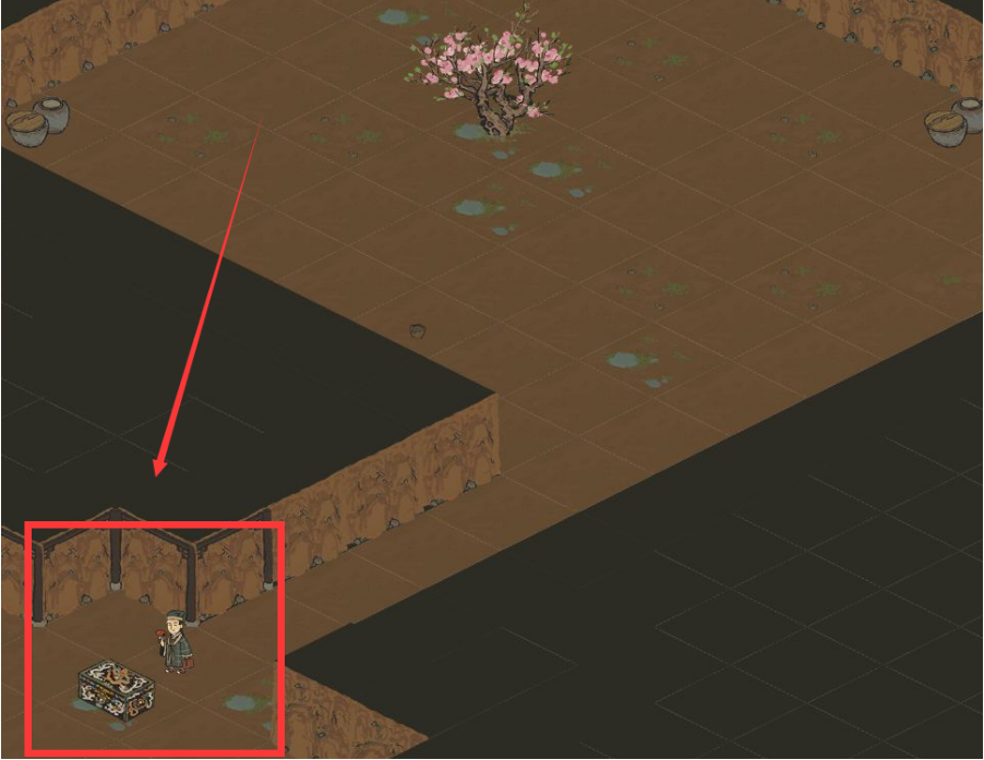 江南百景图桃花坞金灿灿的钥匙在哪