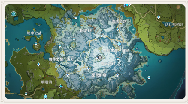 原神龙脊雪山地图评测_http://www.abetid.com_游戏攻略_第1张