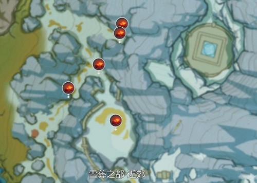 原神雪山篝火在哪里