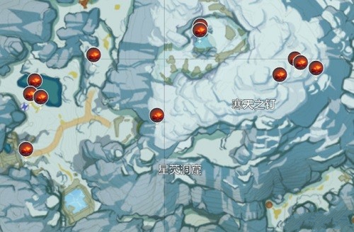 原神雪山篝火在哪里