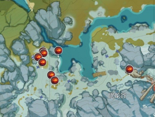 原神雪山篝火在哪里