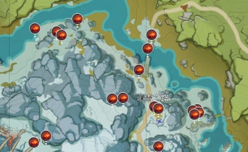 原神雪山篝火在哪里