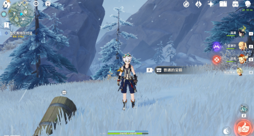 原神覆雪之路宝藏怎么获得