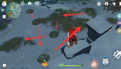 原神雪山压力板解谜攻略