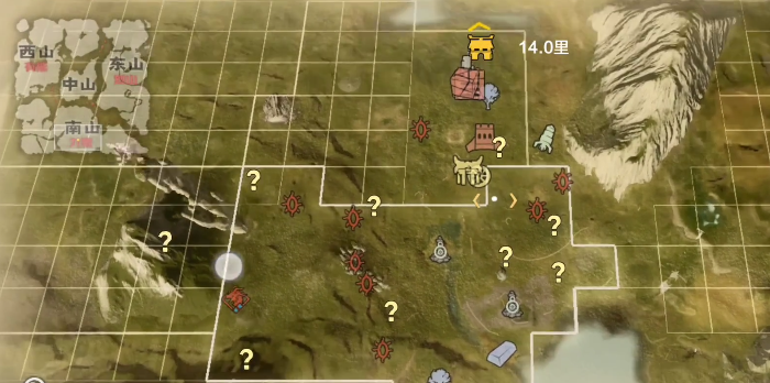 妄想山海南山神秘雕像在哪